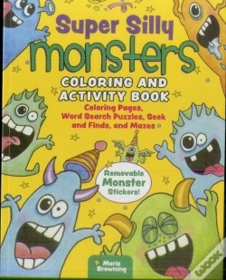 Capa do artigo Super Silly Monsters Coloring And Activity Book