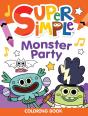 Super Simpleâ„¢ Monster Party Coloring Book - Preview