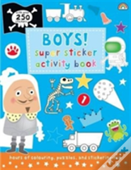 Super Sticker Activity Book - Boys