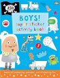 Super Sticker Activity Book - Boys - Preview