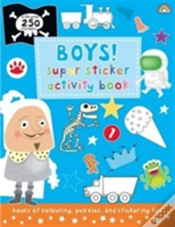 Capa do artigo Super Sticker Activity Book - Boys