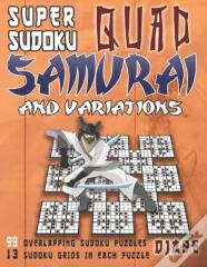 Super Sudoku Quad Samurai And Variations