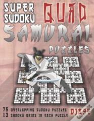 Super Sudoku Quad Samurai Puzzles