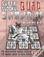 Super Sudoku Quad Samurai Puzzles