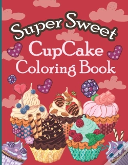 Capa do artigo Super Sweet Cupcake Coloring Book