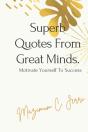 Superb Quotes From Great Minds - Preview