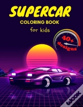Supercar Coloring Book For Kids