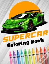 Supercar Coloring Book