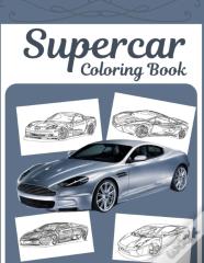 Supercar Coloring Book