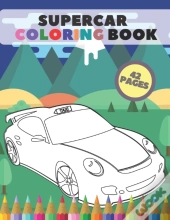 Supercar Coloring Book