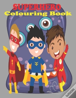 Capa do artigo Superhero Colouring Book