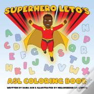 Superhero Leto'S Asl Coloring Book