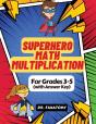 Superhero Math - Multiplication - Preview