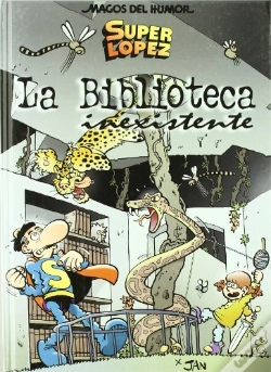 Capa do artigo Superlópez. La Biblioteca Inexistente (Magos Del Humor 131)