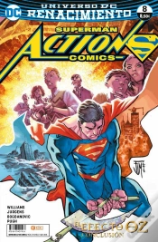 Capa do artigo Superman: Action Comics Num. 08 (Renacimiento)