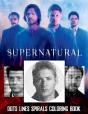 Supernatural Dots Lines Spirals Coloring Book - Preview