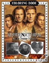 Supernatural Lines Spirals Hearts Coloring Book
