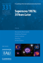 Supernova 1987a: 30 Years Later (Iau S331) - Preview