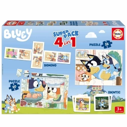Capa do artigo Superpack 4 Em 1 Bluey Educa 20475