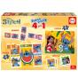 Superpack 4 Em 1 Disney Stitch Educa 20474 - Preview