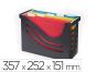 Suporte para capas de suspensao tarifold plastico 100% reciclado cor preto 357 x 252 x 151 mm - Preview