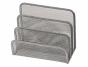 Gray mesh metal letter holder - Preview