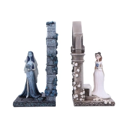Capa do artigo Suporte para Livros Nemesis Now - Corpse Bride Emily e Victoria 19CM