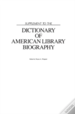 Capa do artigo Supplement To The Dictionary Of American Library Biography