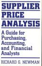 Supplier Price Analysis - Preview