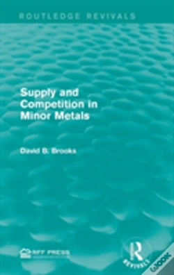 Capa do artigo Supply And Competition In Minor Metals