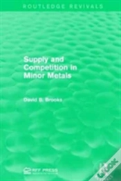 Capa do artigo Supply And Competition In Minor Metals