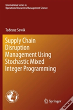Capa do artigo Supply Chain Disruption Management Using Stochastic Mixed Integer Programming