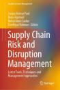 Supply Chain Risk And Disruption Management - Preview