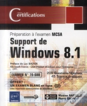 Capa do artigo Support De Windows 8.1 ; Préparation À La Certification Mcsa ; Examen 70-688