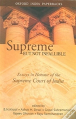 Capa do artigo Supreme But Not Infallible