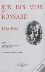 Capa do artigo Sur Des Vers De Ronsard, 1585-1985