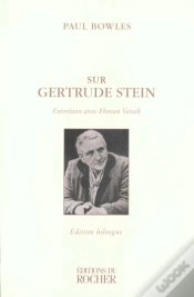 Capa do artigo Sur Gertrude Stein