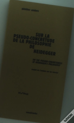 Capa do artigo Sur La Pseudo-Croncretude De La Philosophie De Heidegger