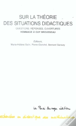 Capa do artigo Sur La Theorie Des Situations Didactiques