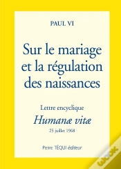 Capa do artigo Sur Le Mariage Et La Régulation Des Naissances ; Humanae Vitae