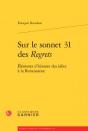 Sur Le Sonnet 31 Des Regrets ; Éléments D'Histoire Idées À La Renaissance - Preview
