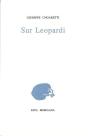 Sur Leopardi : Suivi D'Un Choix De Pensées De Leopardi - Preview