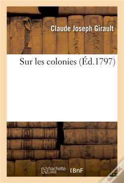 Capa do artigo Sur Les Colonies