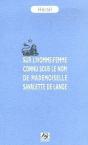 Sur L'Homme-Femme Connu Sous Le Nom De Mademoiselle Savalette De Lange - Preview