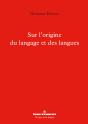 Sur L'Origine Du Langage Et Des Langues - Preview