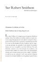 Sur Robert Smithson : Variations Dialectiques - Preview