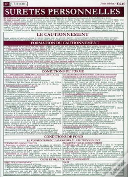 Capa do artigo Suretes Personnelles (2007)