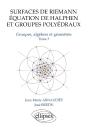 Surfaces De Riemann - Equation De Halphen Et Groupes Polyédraux - Tome 3 Groupes, Algèbre Et Géométrie - Preview