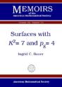 Surfaces With $K2 = 7$ And $P_G = 4$ - Preview