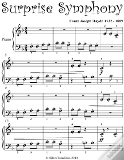 Capa do artigo Surprise Symphony Beginner Piano Sheet Music
